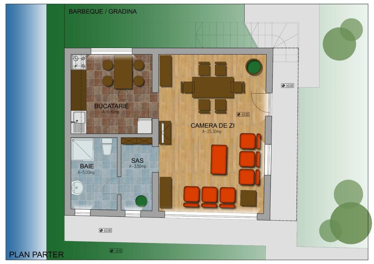 Villa Casa Bella Rîşnov Exterior foto